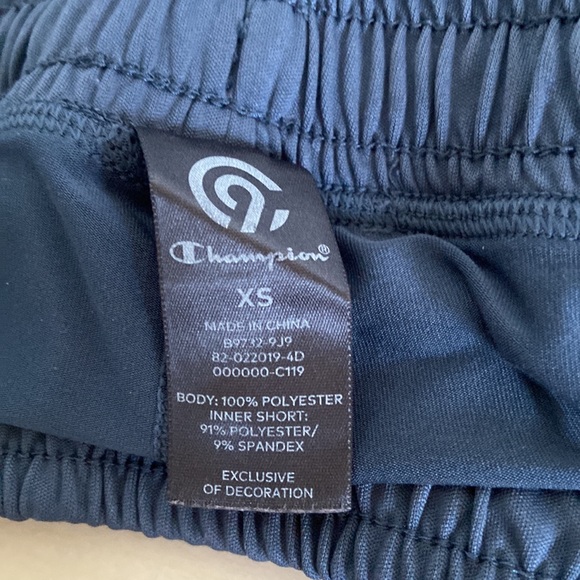 Champion teal/grey athletic shorts - Picture 5 of 6